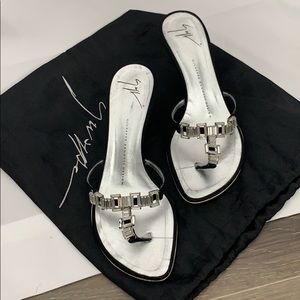 💥 Giuseppe Zanotti Crystal Sandal/Mini Heels